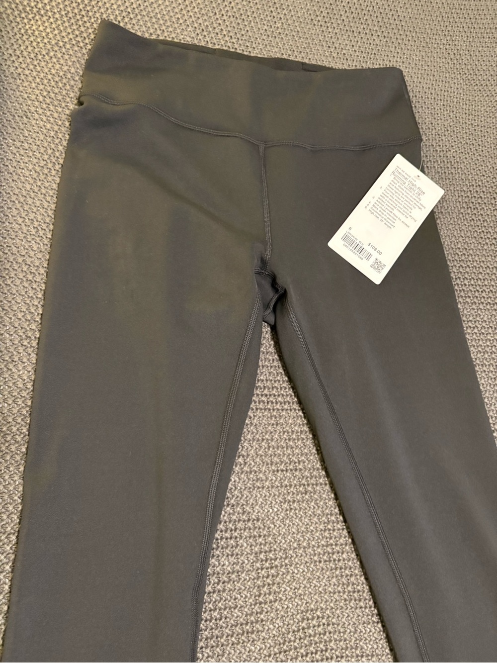lululemon athletica Thermal High-rise Running Tights Leggings sz 6
